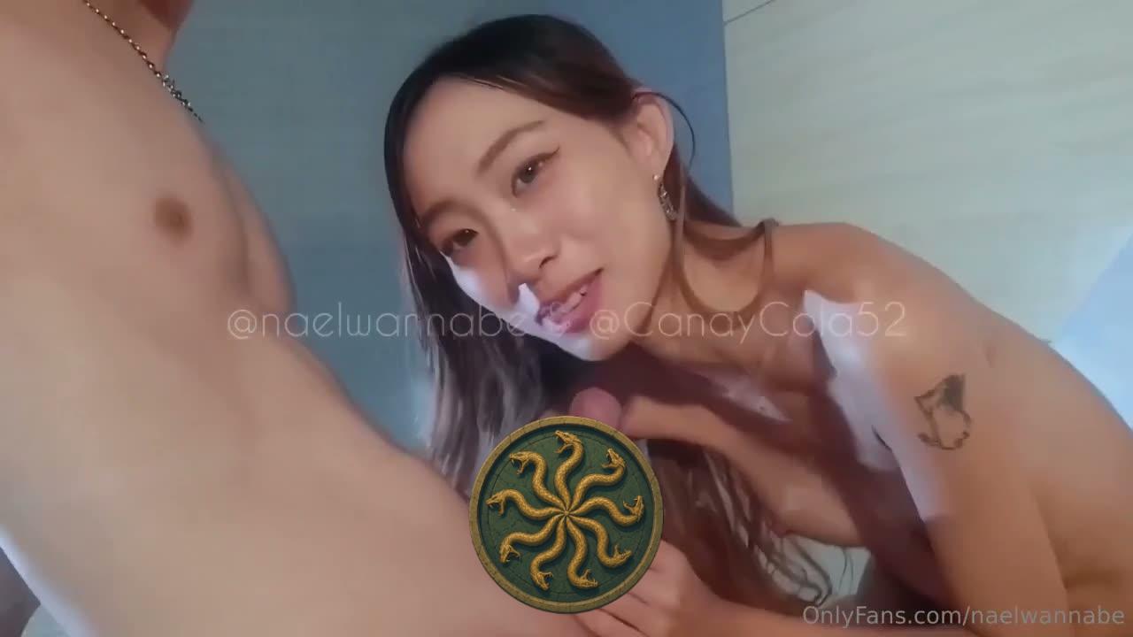 คลิปหลุด onlyfans naelwanabe candycoLa52 พี่เนขย่มเย็ดน้องแคนดี้บางกรอบ 8 นาที